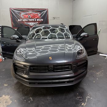 Bay Area Tints and Wraps - Porshe Macan - Car Window Tinting Near Me - Hayward, California Bay Area Tints and Wraps - Porshe Macan - Car Window Tinting Near Me - Hayward, California