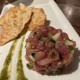 Tuna had great flavor and texture