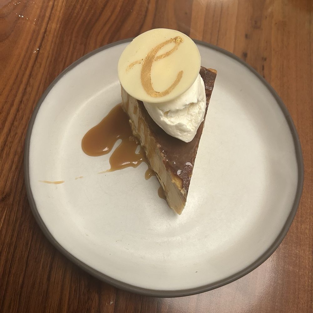 Covey - Maple pumpkin cheesecake - New American Near Me - Wilmington, North Carolina