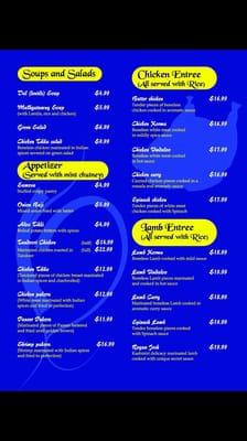 Menu photo 1 Royal Haveli Belleville, ON