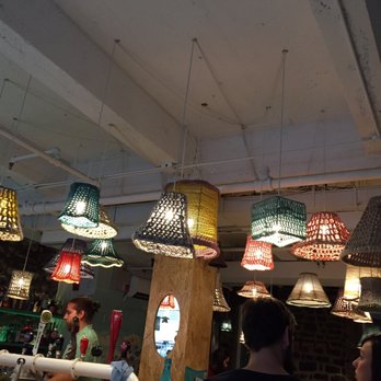 Batinse - a variety of lamps hanging from the ceiling - Canadian (New) Near Me - Quebec City, Quebec Batinse - a variety of lamps hanging from the ceiling - Canadian (New) Near Me - Quebec City, Quebec