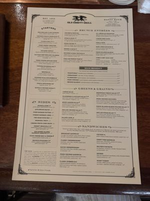 Menu photo 1 Old Ebbitt Grill Washington, DC, DC Menu photo 1 Old Ebbitt Grill Washington, DC, DC