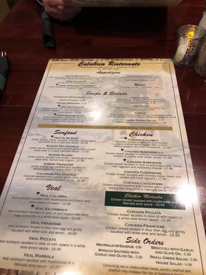 Menu photo 3 Calabria Ristorante Clermont, FL Menu photo 3 Calabria Ristorante Clermont, FL