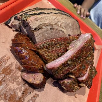Terry Black's Barbecue - Ribs was probably the best thing on the plate. - Barbeque Near Me - Austin, Texas