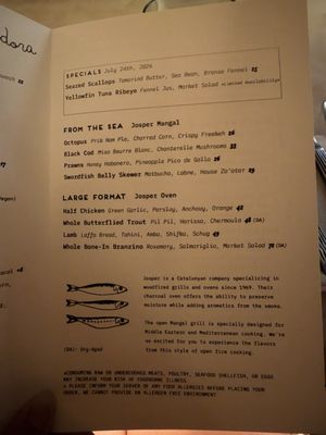 Menu photo 1 Theodora Brooklyn, NY