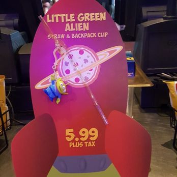 Alien Pizza Planet - Little green alien straw & backpack clip ($5.99) - Pizza Near Me - Anaheim, California Alien Pizza Planet - Little green alien straw & backpack clip ($5.99) - Pizza Near Me - Anaheim, California