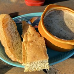 Bear Belly's Tap and Table - Wild mushroom soup--very mushrooms and creamy.