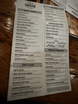 Menu photo 7 1909 Temecula, CA