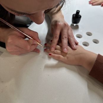Candle Nail Spa - Richardson - Emily hard at work. She's wonderful - Nail Salons Near Me - Richardson, Texas Candle Nail Spa - Richardson - Emily hard at work. She's wonderful - Nail Salons Near Me - Richardson, Texas