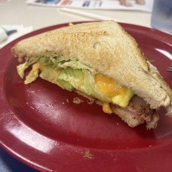 Spring Valley Restaurant - Baked ham sandwich (I ate the other half) - American Near Me - Greensboro, North Carolina