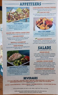 Menu photo 1 LandShark Bar & Grill - Daytona Beach Daytona Beach, FL Menu photo 1 LandShark Bar & Grill - Daytona Beach Daytona Beach, FL