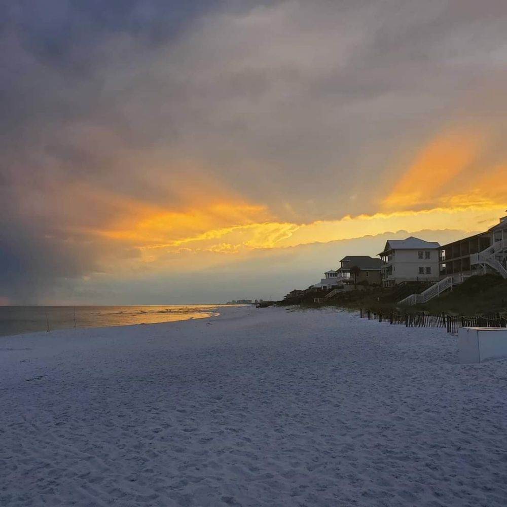 Emerald Coast Beach Service Logo