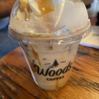Woods Coffee - Salted caramel cold brew - Coffee & Tea Near Me - Bellingham, Washington Woods Coffee - Salted caramel cold brew - Coffee & Tea Near Me - Bellingham, Washington