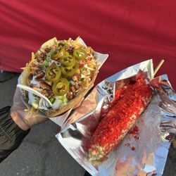 Julie's Roasted Corn & Potatoes