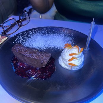 BLK SWAN - Birthday surprise A chocolate cake and whip cream - New American Near Me - Baltimore, Maryland BLK SWAN - Birthday surprise A chocolate cake and whip cream - New American Near Me - Baltimore, Maryland