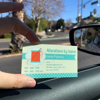 Alterations By Ioana - Support small businesses - Sewing & Alterations Near Me - San Jose, California Alterations By Ioana - Support small businesses - Sewing & Alterations Near Me - San Jose, California