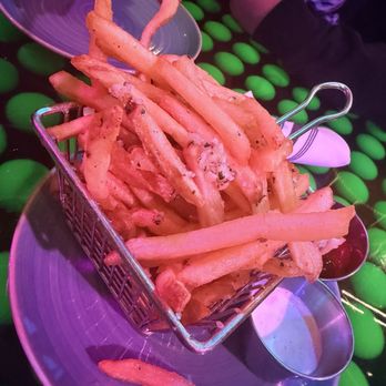Urban Putt - Garlic fries ( bit oily) - Cocktail Bars Near Me - San Jose, California Urban Putt - Garlic fries ( bit oily) - Cocktail Bars Near Me - San Jose, California