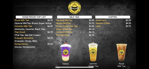 Menu photo 7 Honeymoon Tea Bar Hesperia, CA Menu photo 7 Honeymoon Tea Bar Hesperia, CA