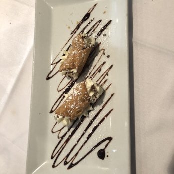 Gourmet Italia - Complimentary cannoli for checking in. - Italian Near Me - Temecula, California