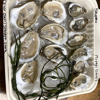Billingsgate - Selection of oysters - Seafood Near Me - San Francisco, California Billingsgate - Selection of oysters - Seafood Near Me - San Francisco, California