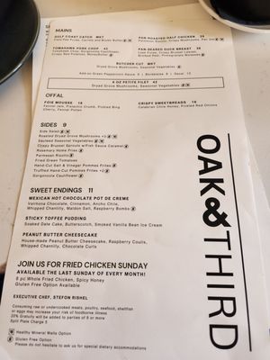 Menu photo 1 Oak & Third Mineral Wells, TX Menu photo 1 Oak & Third Mineral Wells, TX