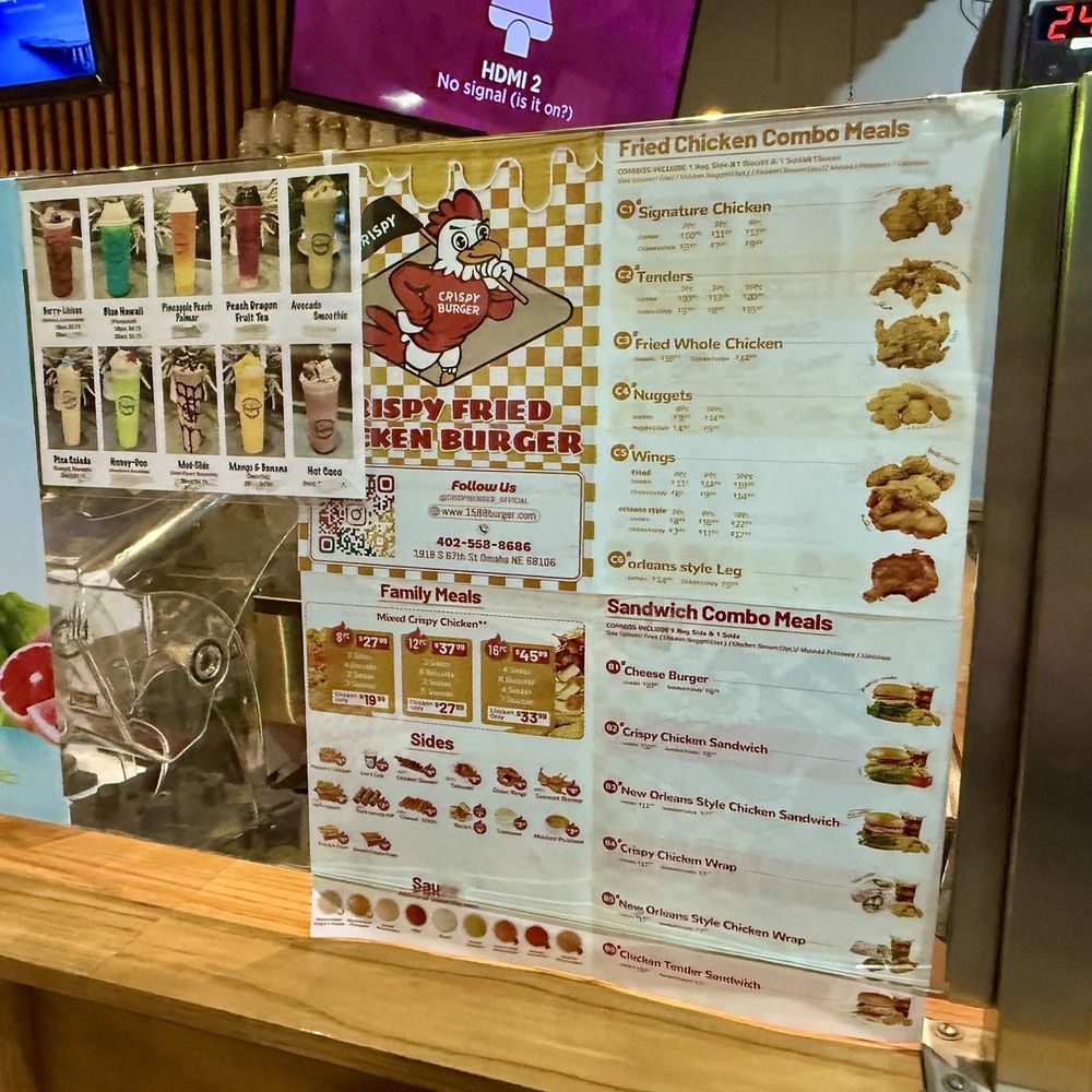 Crispy Burger - Chicken Wings Near Me - Omaha, Nebraska