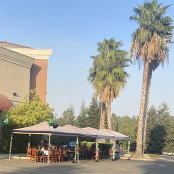 Coconut Cafe - Has some outside seating. - Laotian Near Me - Merced, California