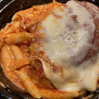 Mamma Lucia Rockville - Eggplant Parmigiana (with Spaghetti) D - Italian Near Me - Rockville, Maryland