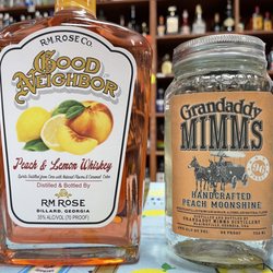 G and P Package Store - Sampling some Georgia liquors tonight!