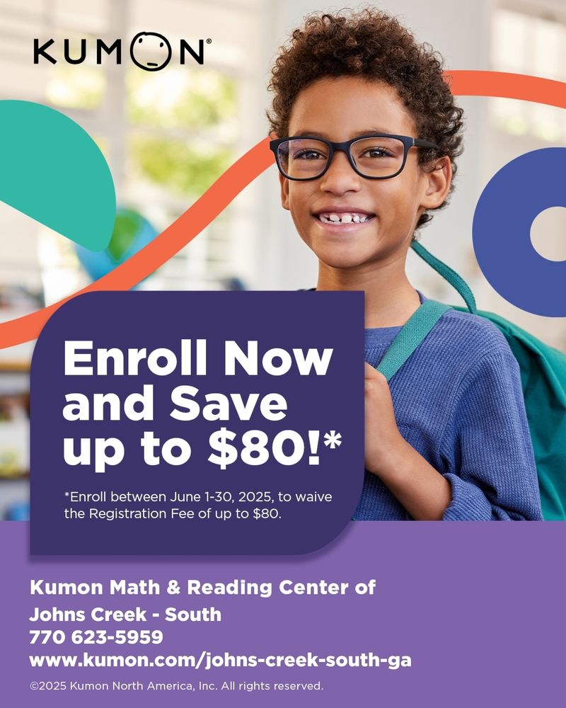Kumon Math and Reading Center of Johns Creek - South - reading tutor in JOHNS CREEK, GA