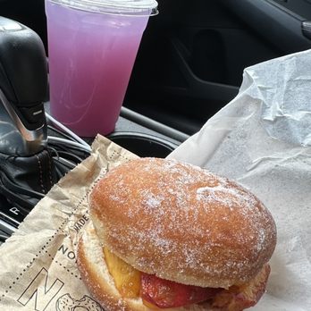 Revolution Doughnuts - Peach Special Lavender Lemonade - Donuts Near Me - Atlanta, Georgia Revolution Doughnuts - Peach Special Lavender Lemonade - Donuts Near Me - Atlanta, Georgia