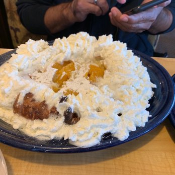 The Old European Restaurant - Peach dutch pancake - Breakfast & Brunch Near Me - Post Falls, Idaho The Old European Restaurant - Peach dutch pancake - Breakfast & Brunch Near Me - Post Falls, Idaho