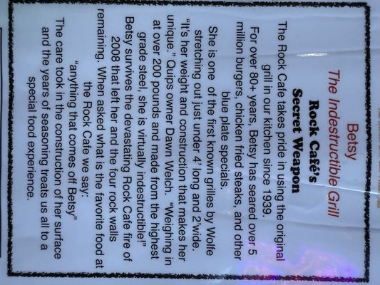 Menu photo 6 Rock Cafe Stroud, OK
