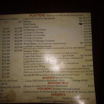 Big Easy Bar and Grill - The menus - Cajun/Creole Near Me - Austin, Texas Big Easy Bar and Grill - The menus - Cajun/Creole Near Me - Austin, Texas