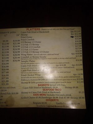 Menu photo 4 Big Easy Bar and Grill Austin, TX