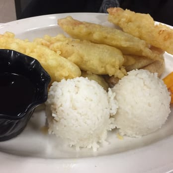 Kuhio Grille - Tempura plate - Hawaiian Near Me - Hilo, Hawaii Kuhio Grille - Tempura plate - Hawaiian Near Me - Hilo, Hawaii