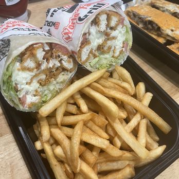 World Famous Grill - Chicken Zinger Wrap Combo - Mexican Near Me - Downey, California World Famous Grill - Chicken Zinger Wrap Combo - Mexican Near Me - Downey, California