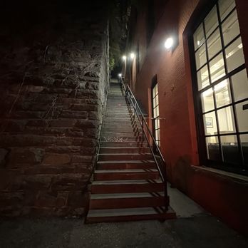 Free Tours By Foot - Exorcist stairs looking up - Walking Tours Near Me - Washington, DC, District of Columbia Free Tours By Foot - Exorcist stairs looking up - Walking Tours Near Me - Washington, DC, District of Columbia