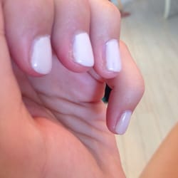New Nails - My ring finger has no polish on either side and most other nails the same way