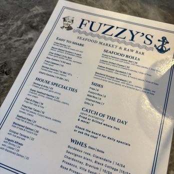 Fuzzy's Raw Bar and Drinks - Seafood Near Me - Atlanta, Georgia