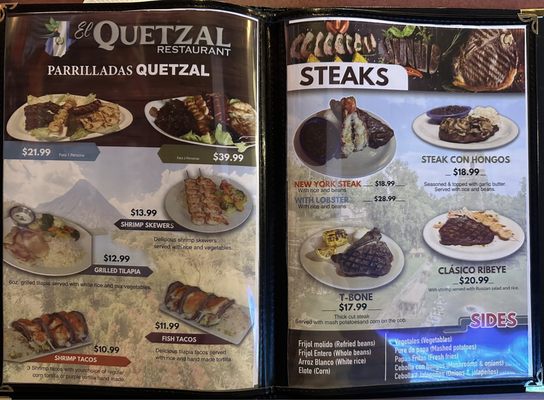 Menu photo 1 El Quetzal Restaurant Warr Acres, OK Menu photo 1 El Quetzal Restaurant Warr Acres, OK