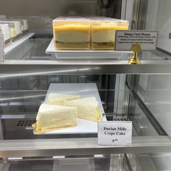 Lady Wong - Durian crepe cake for you durian lovers - Bakeries Near Me - New York, New York