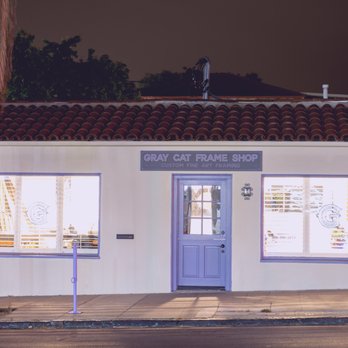 Gray Cat Frame Shop - Visit us right off the corner of Mission and State St. - Framing Near Me - Santa Barbara, California