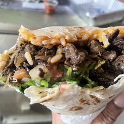 Carne Asada burrito or extra Carne Asada