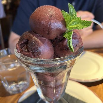Il Porcellino - Blackberry sorbet - Italian Near Me - Chicago, Illinois Il Porcellino - Blackberry sorbet - Italian Near Me - Chicago, Illinois