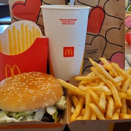 Mcteri medium sized meal for $9.99 only at this mcd's. Other mcd's and app costs $8.99.