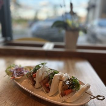 TK Noodle Cafe - braised pork belly bun - Thai Near Me - Lynnwood, Washington TK Noodle Cafe - braised pork belly bun - Thai Near Me - Lynnwood, Washington