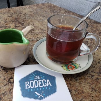 La Bodega Original - Fresh Hot Tea ($2.50) - Latin American Near Me - Jacksonville, Florida