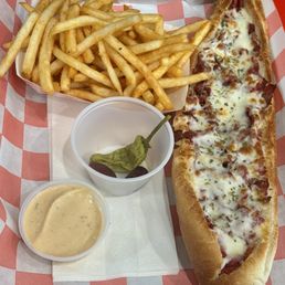 Fork Beef Prosciutto Sandwich