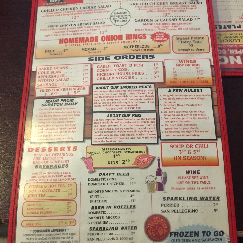Hickory House Ribs - Barbeque Near Me - Aspen, Colorado